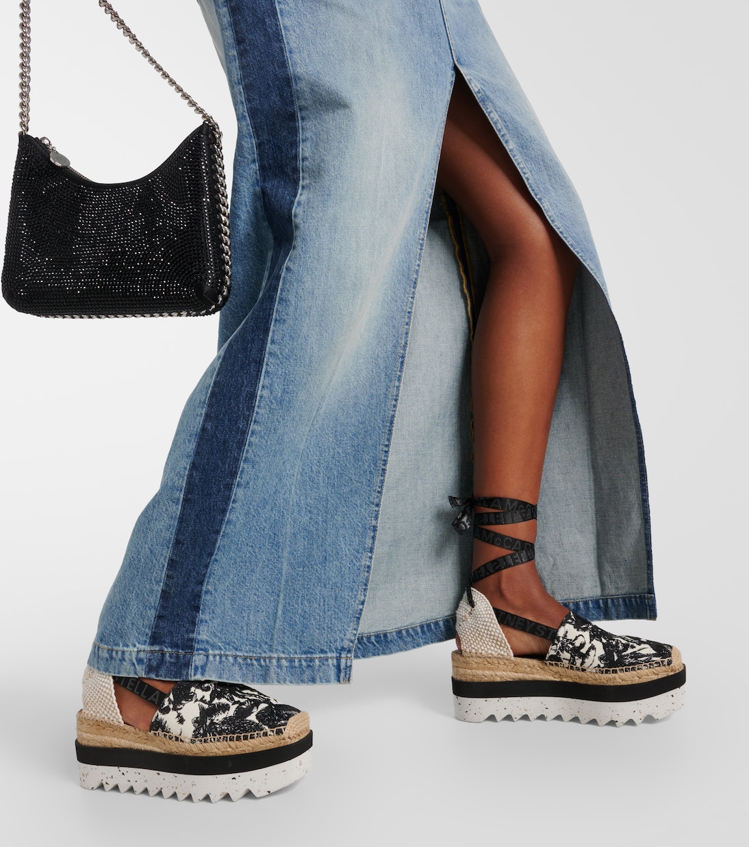 Sandali espadrillas Gaia in similpelle | Stella McCartney