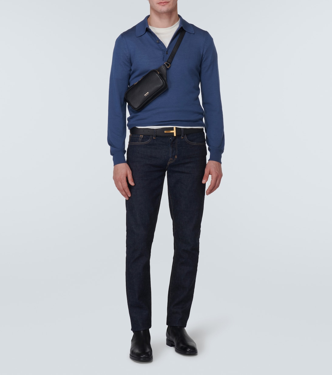 Chelsea Boots Robert aus Leder | Tom Ford