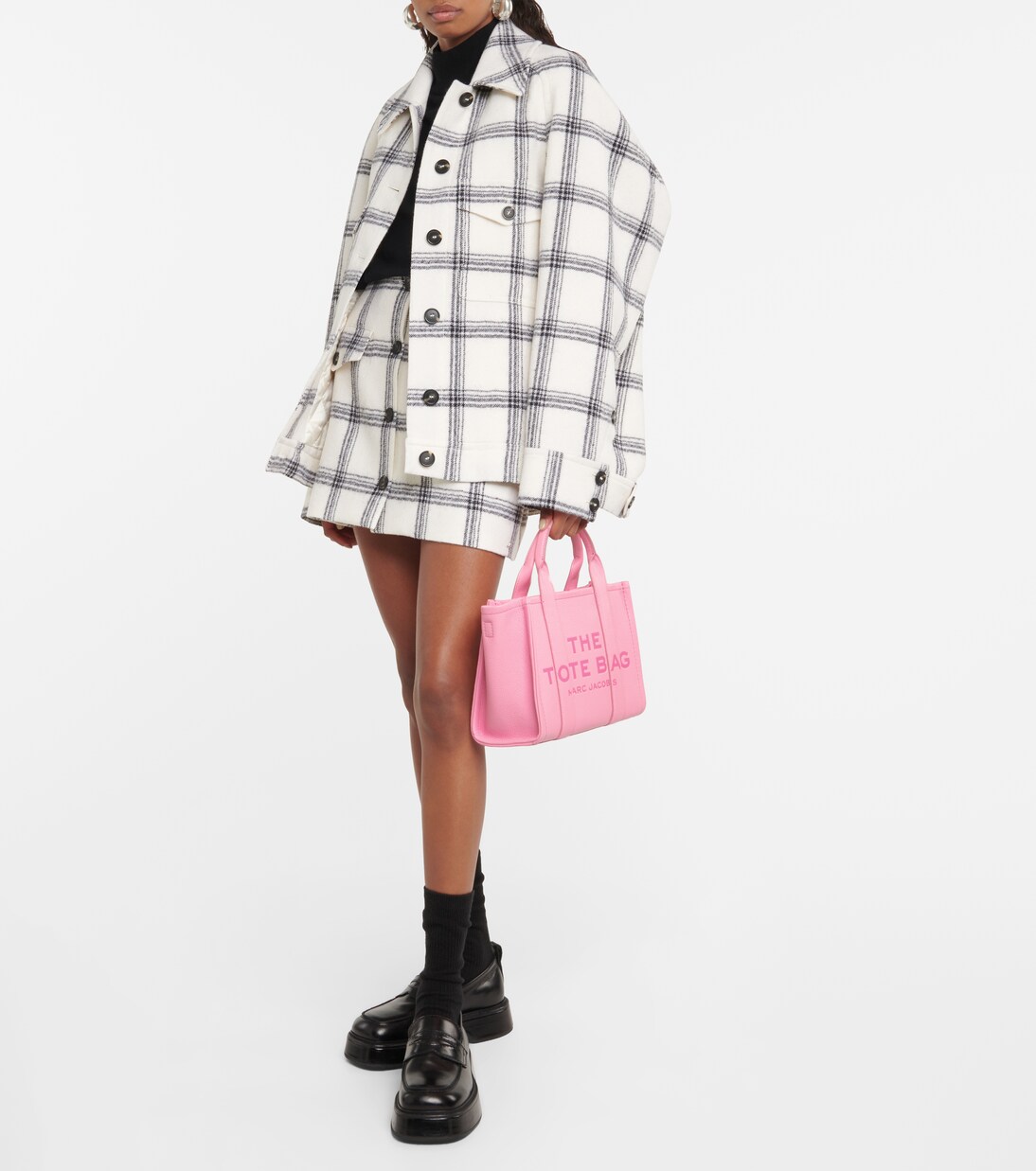 Cabas The Leather Small en cuir | Marc Jacobs