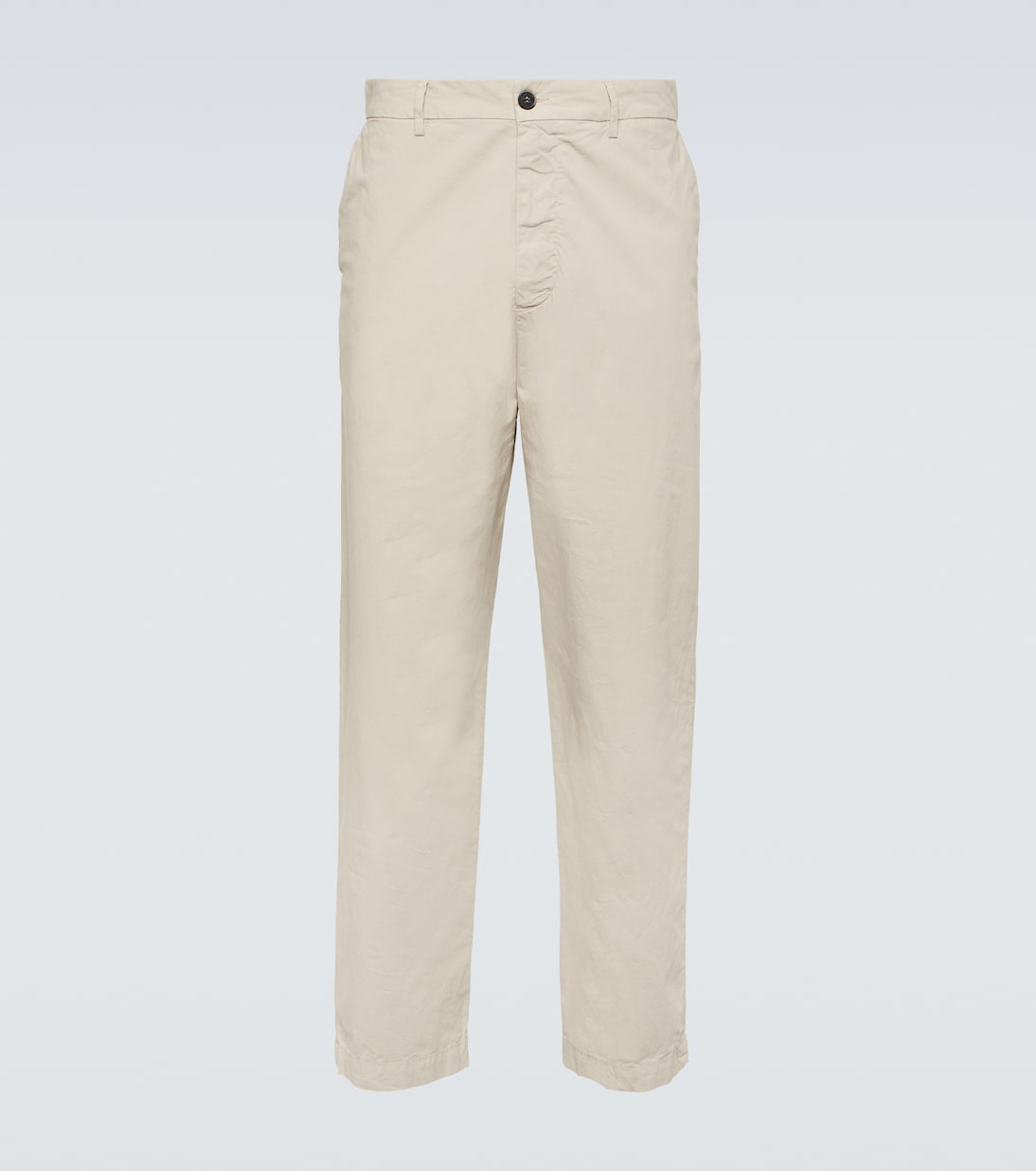 Pantalones chinos Canasta de algodón con tiro medio | Barena Venezia