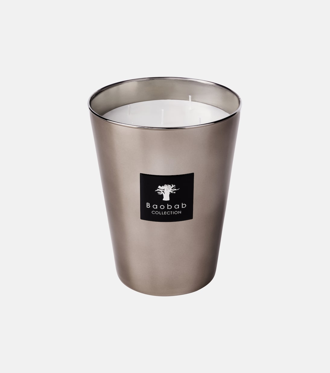Candela profumata Les Exclusives Platinum grande | Baobab Collection