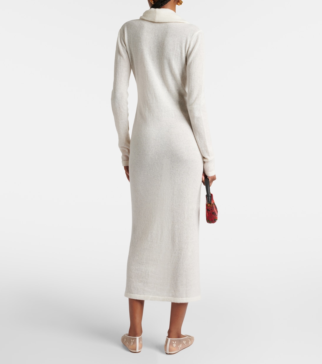 Abito lungo in maglia di misto alpaca | Magda Butrym