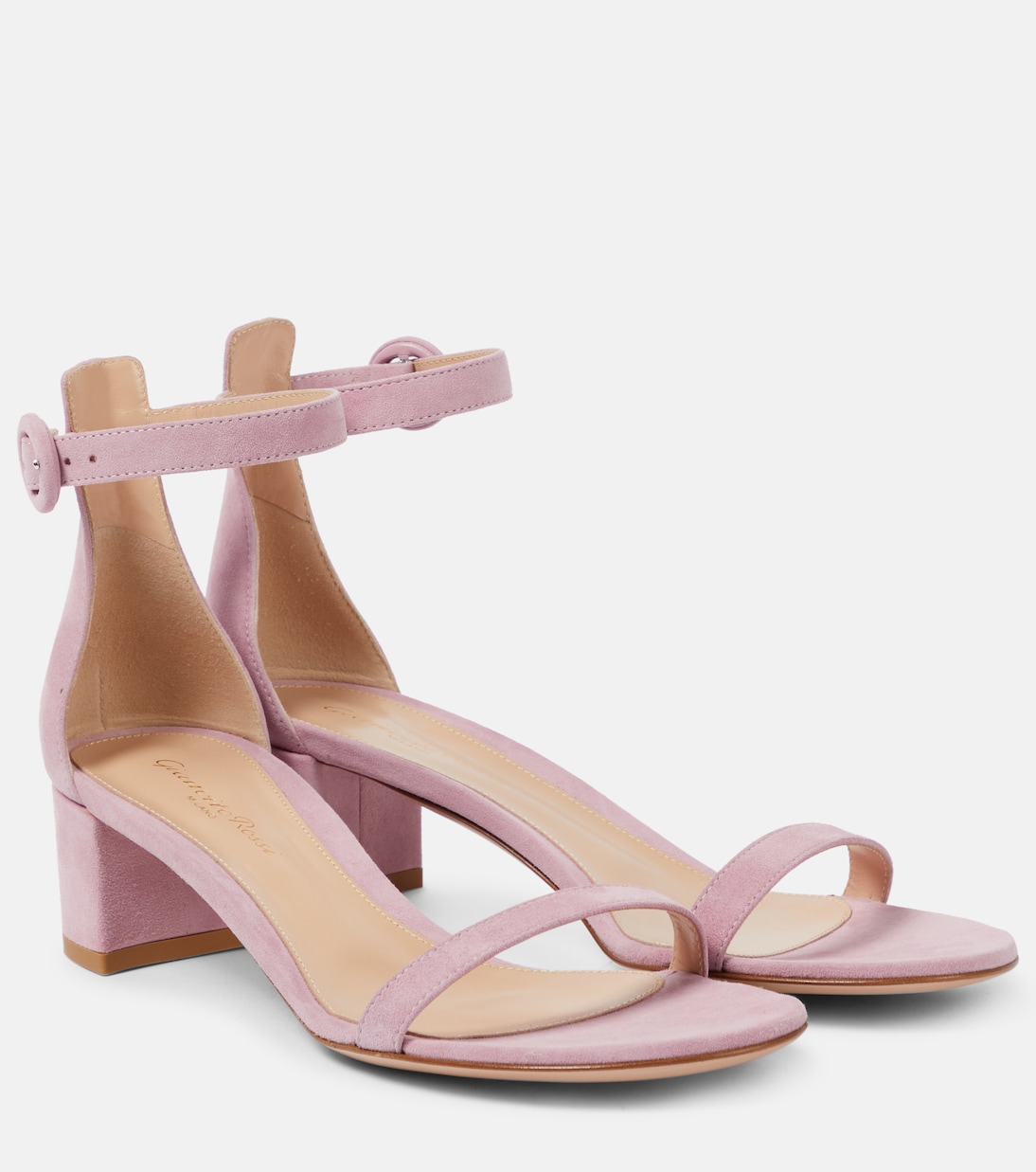 Sandalen Gaeta 45 aus Veloursleder | Gianvito Rossi