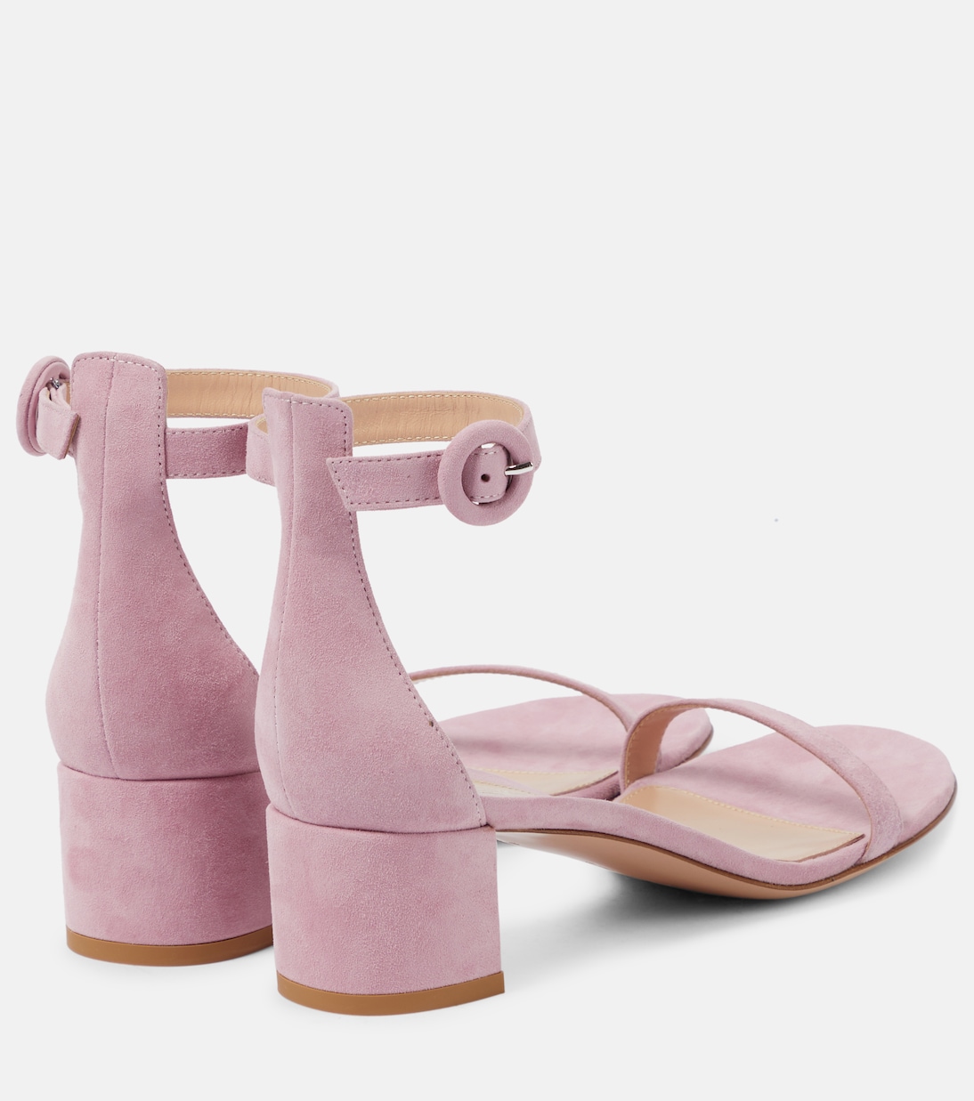 Sandalen Gaeta 45 aus Veloursleder | Gianvito Rossi