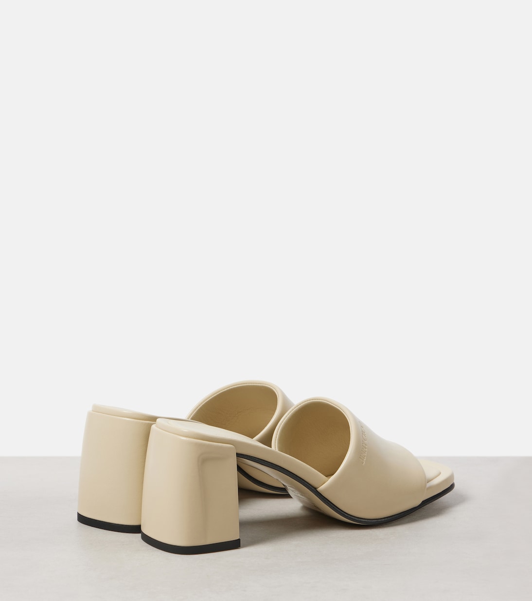 Pantoletten Lena 70 aus Leder | Jimmy Choo