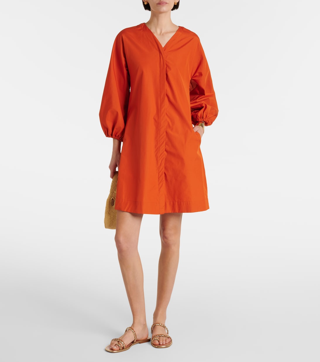 Minikleid aus Baumwollpopeline | 'S Max Mara