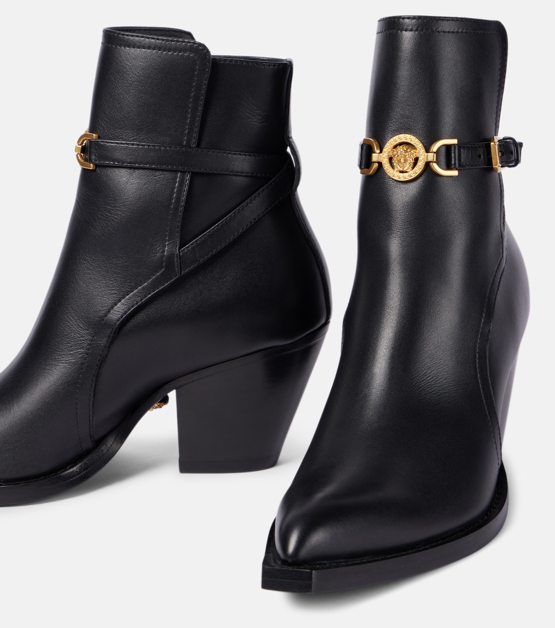 Bottines Medusa ‘95 en cuir | Versace