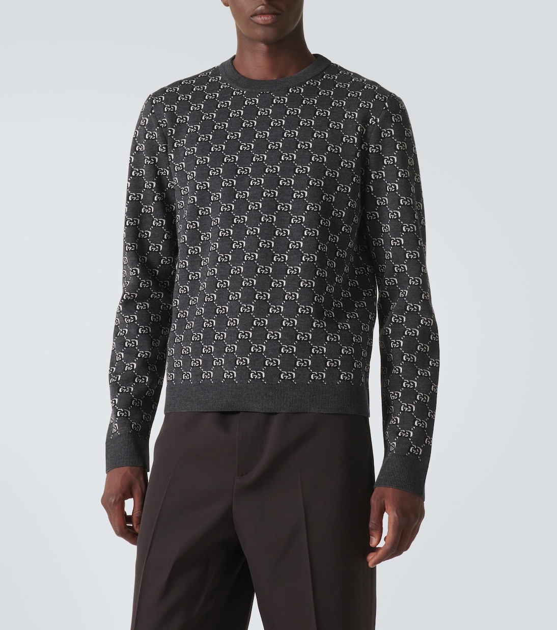 Sneakers Re-Web in canvas GG con suede | Gucci