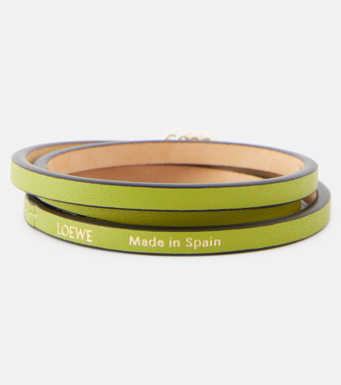 Bracciale Twist Anagram in pelle | Loewe