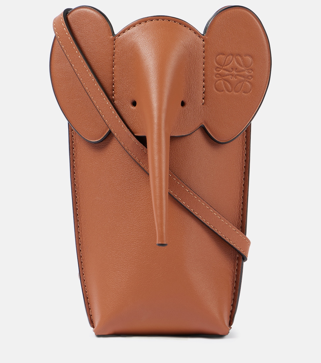 Borsa a tracolla Elephant Pocket in pelle | Loewe