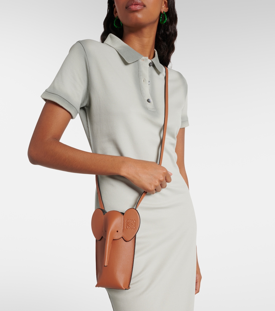 Borsa a tracolla Elephant Pocket in pelle | Loewe