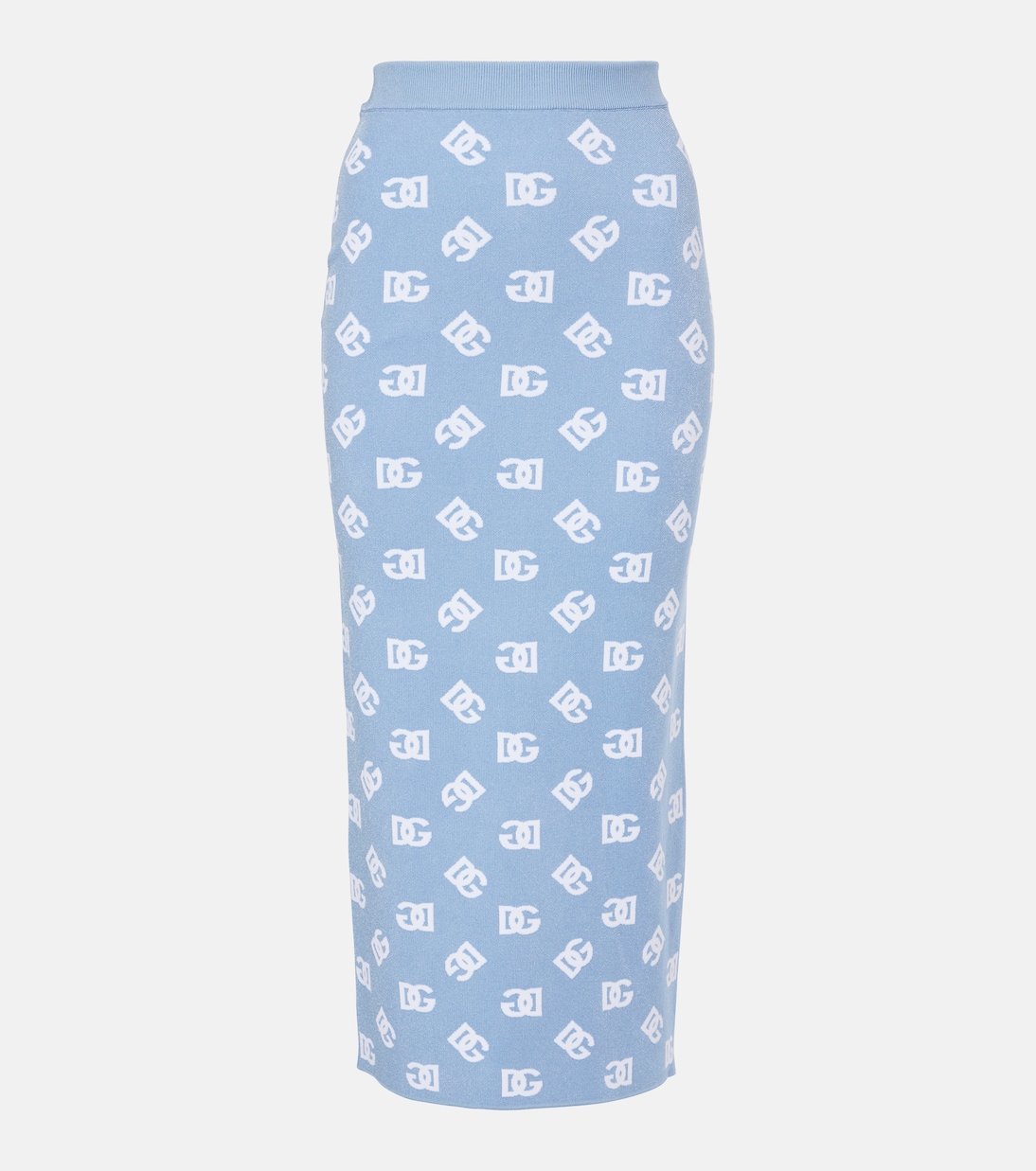 Jupe midi à logo | Dolce&Gabbana