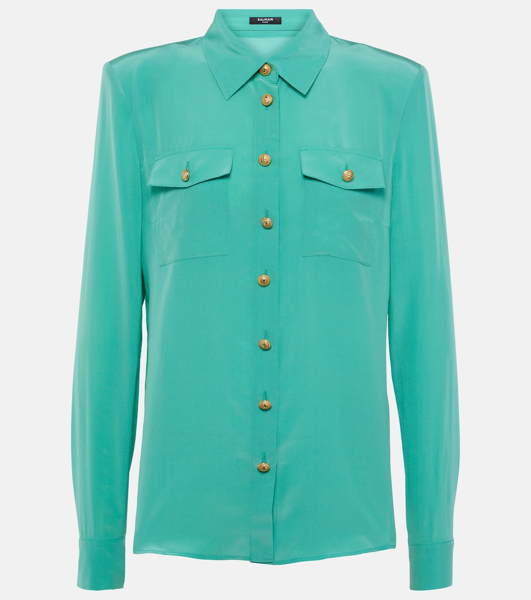 Silk Crêpe de Chine shirt | Balmain