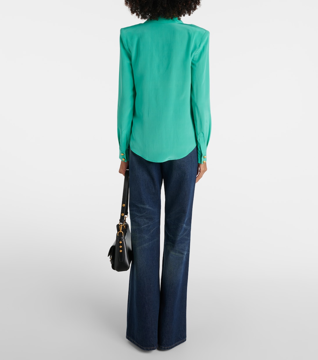 Silk Crêpe de Chine shirt | Balmain