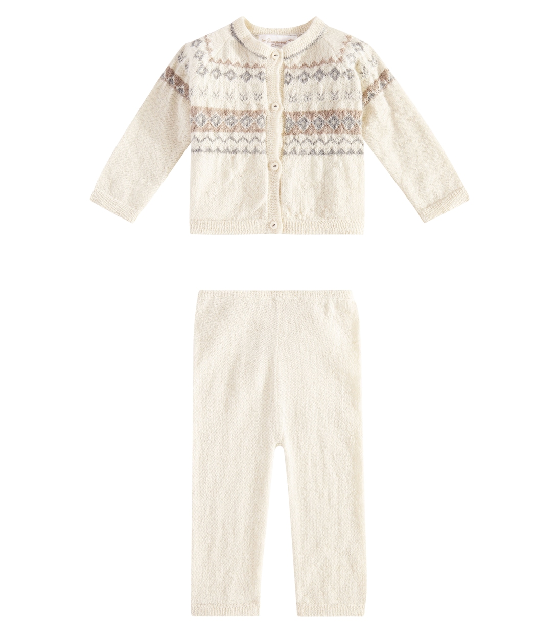 Bebé - set de cárdigan y pantalones Grifin de alpaca | Bonpoint