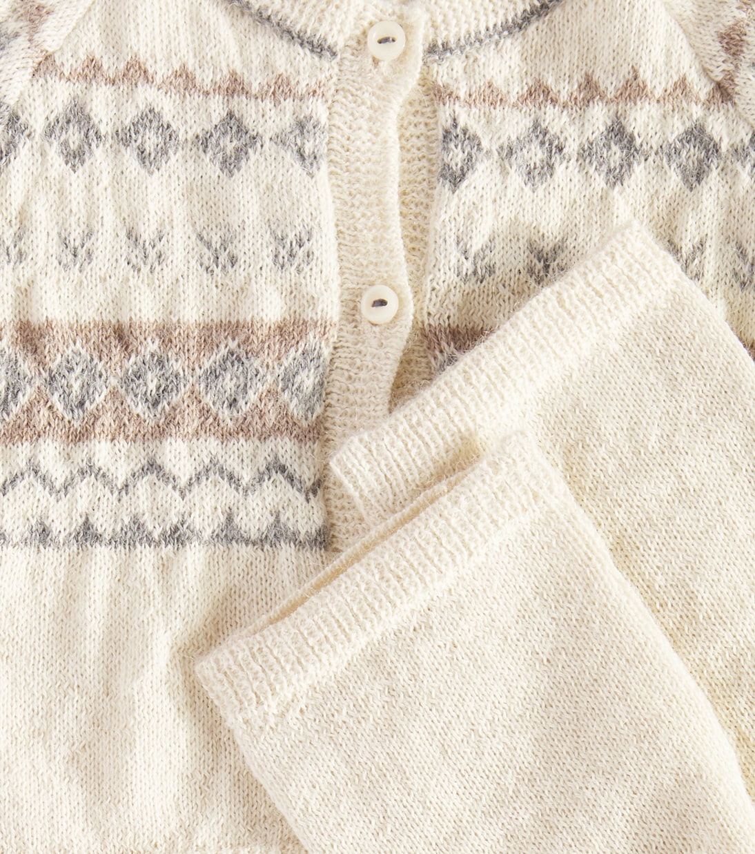 Bebé - set de cárdigan y pantalones Grifin de alpaca | Bonpoint