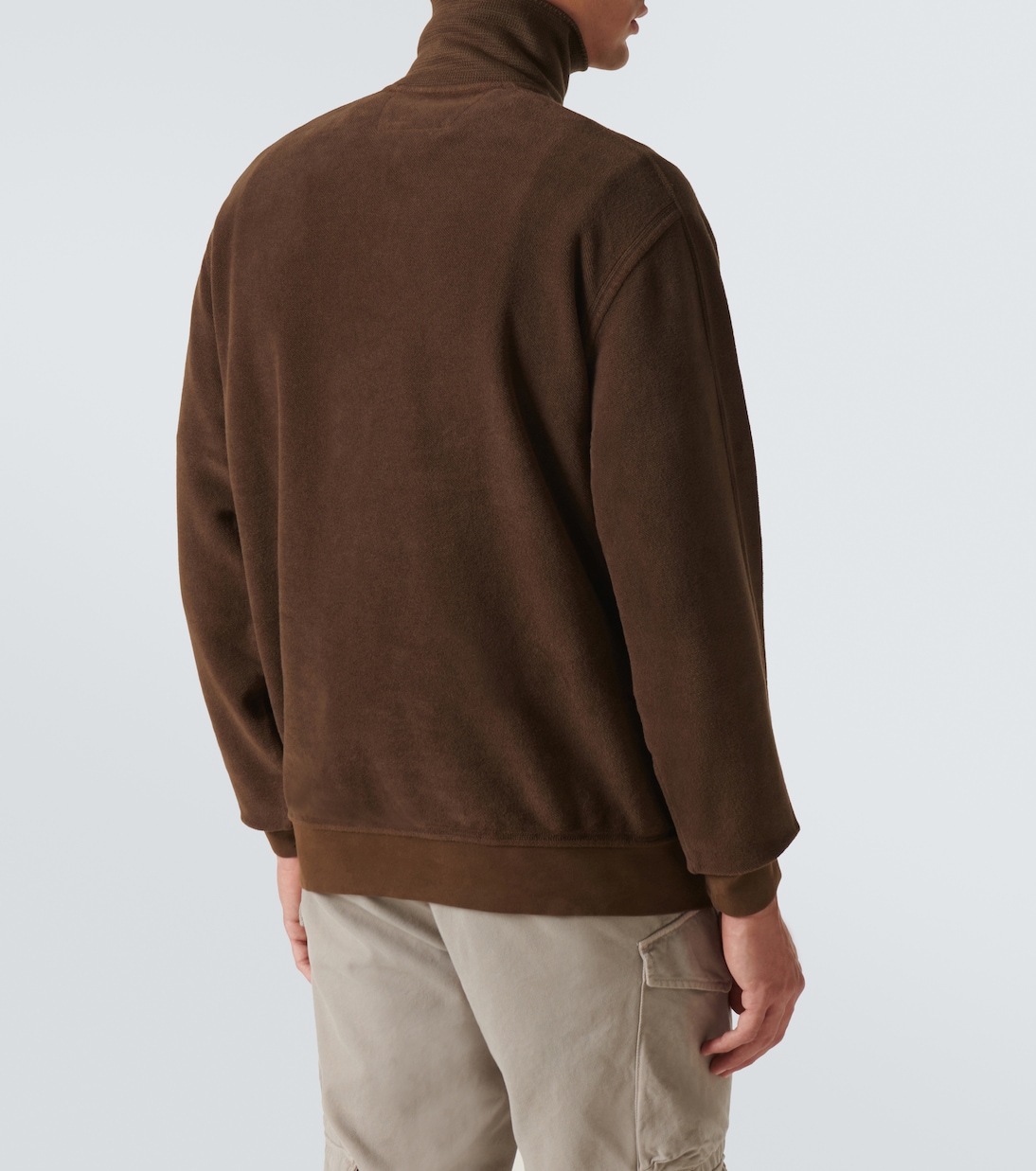 Sudadera de algodón con media cremallera | C.P. Company