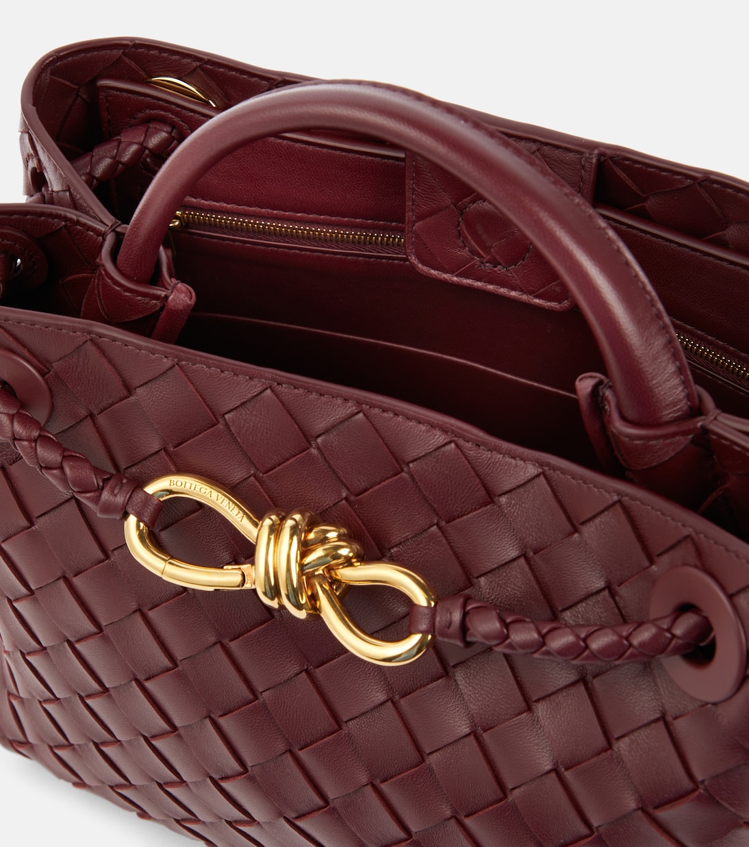 Tote Andiamo Small aus Leder | Bottega Veneta