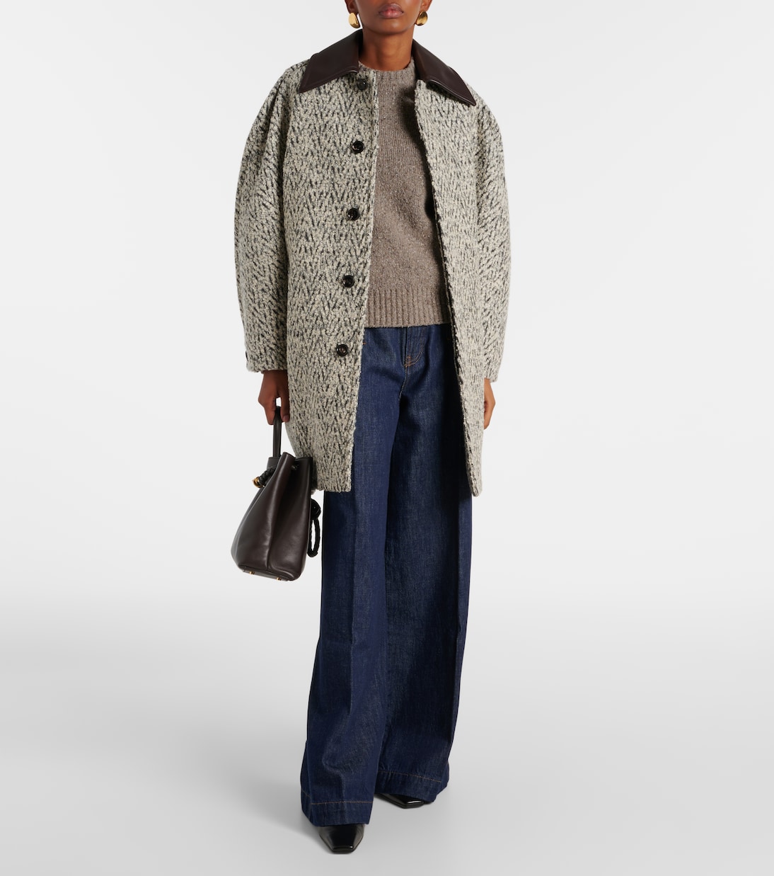 High-rise wide-leg jeans | Frame