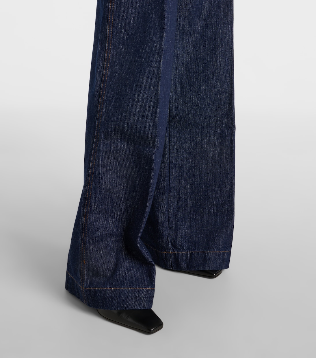 High-rise wide-leg jeans | Frame
