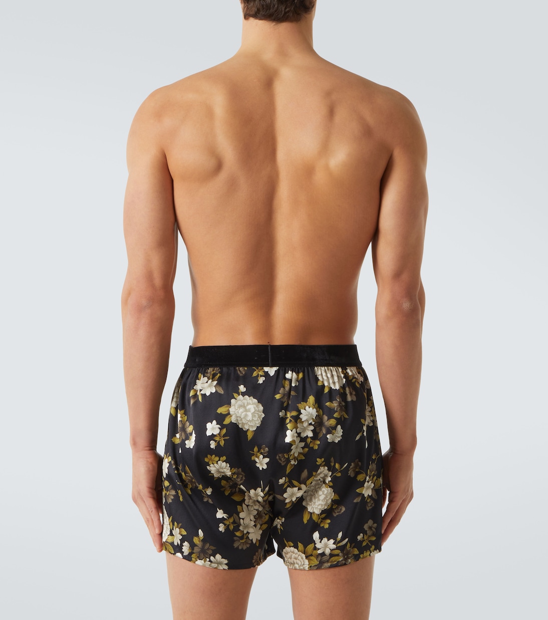 Floral silk-blend boxers | Tom Ford
