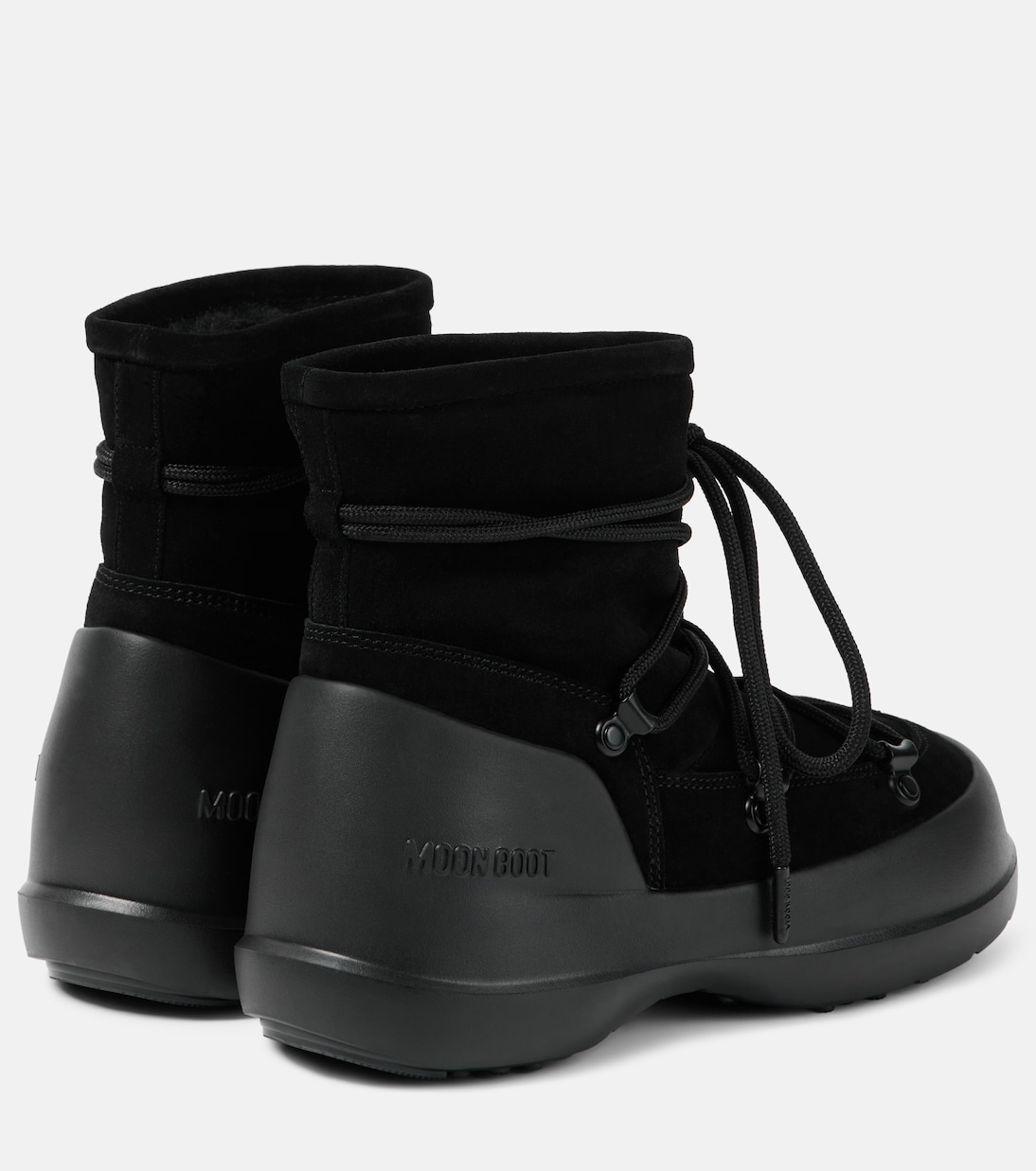Schneestiefel Luna Low aus Veloursleder | Moon Boot