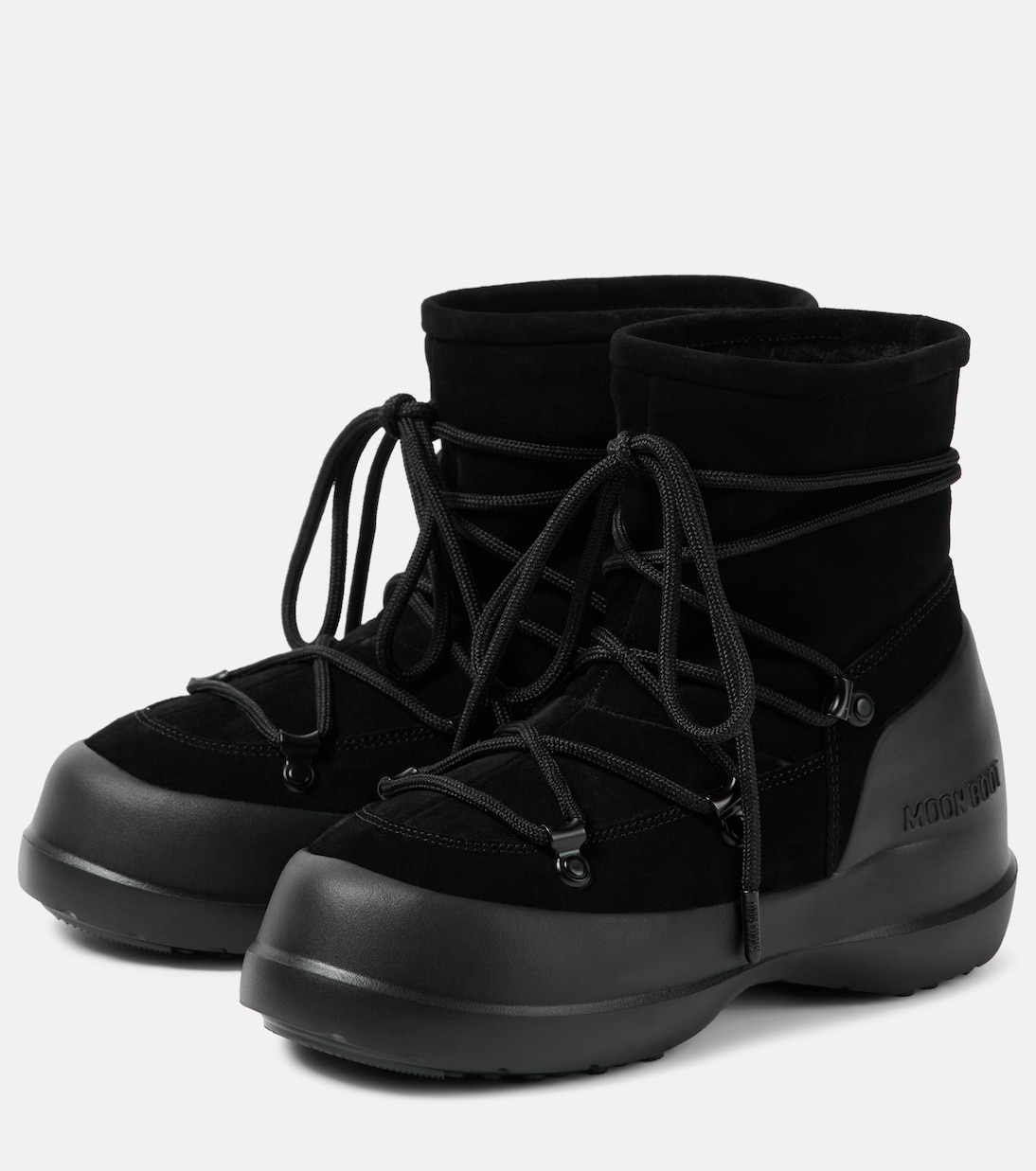 Schneestiefel Luna Low aus Veloursleder | Moon Boot
