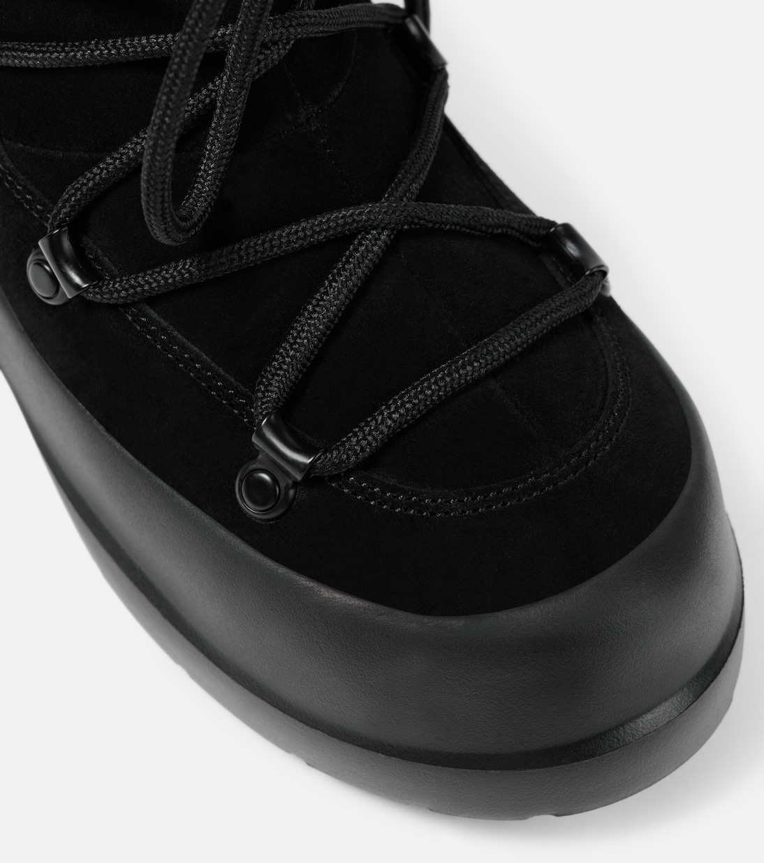 Schneestiefel Luna Low aus Veloursleder | Moon Boot