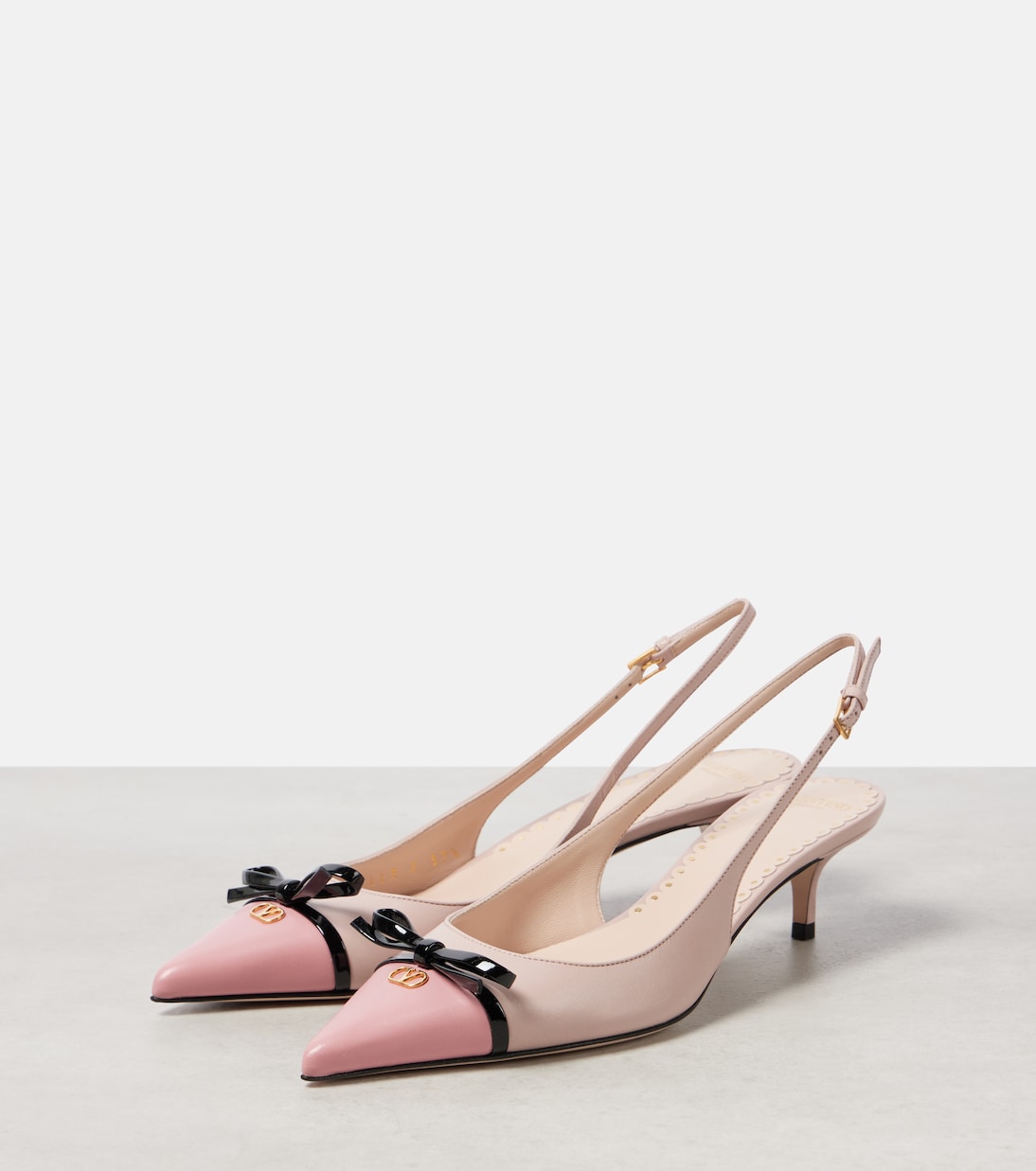 Pumps slingback Bepointy 45 in pelle | Valentino Garavani