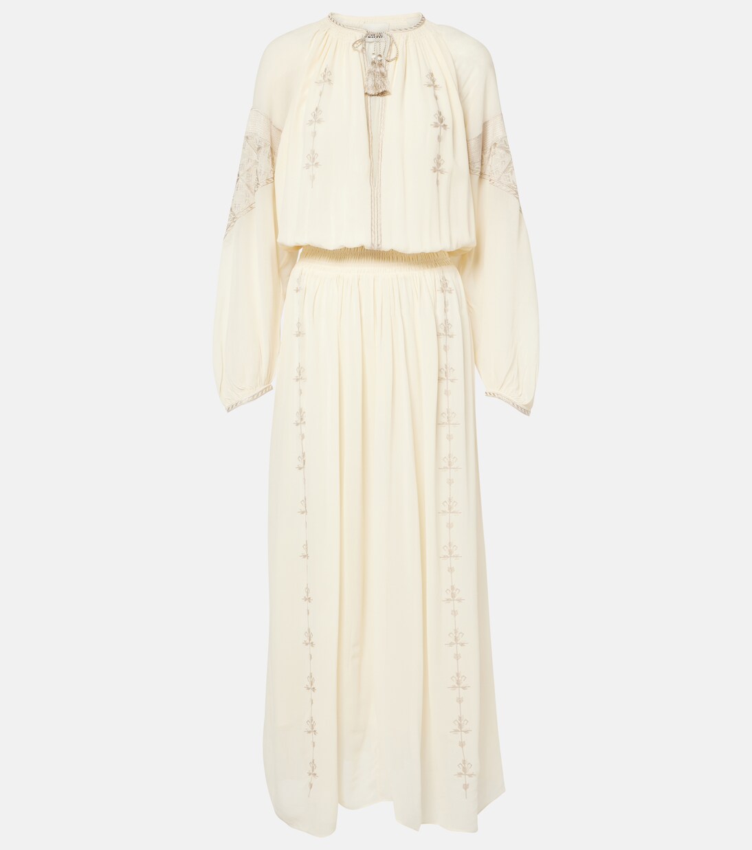 Abito lungo Odilia in seta | Isabel Marant
