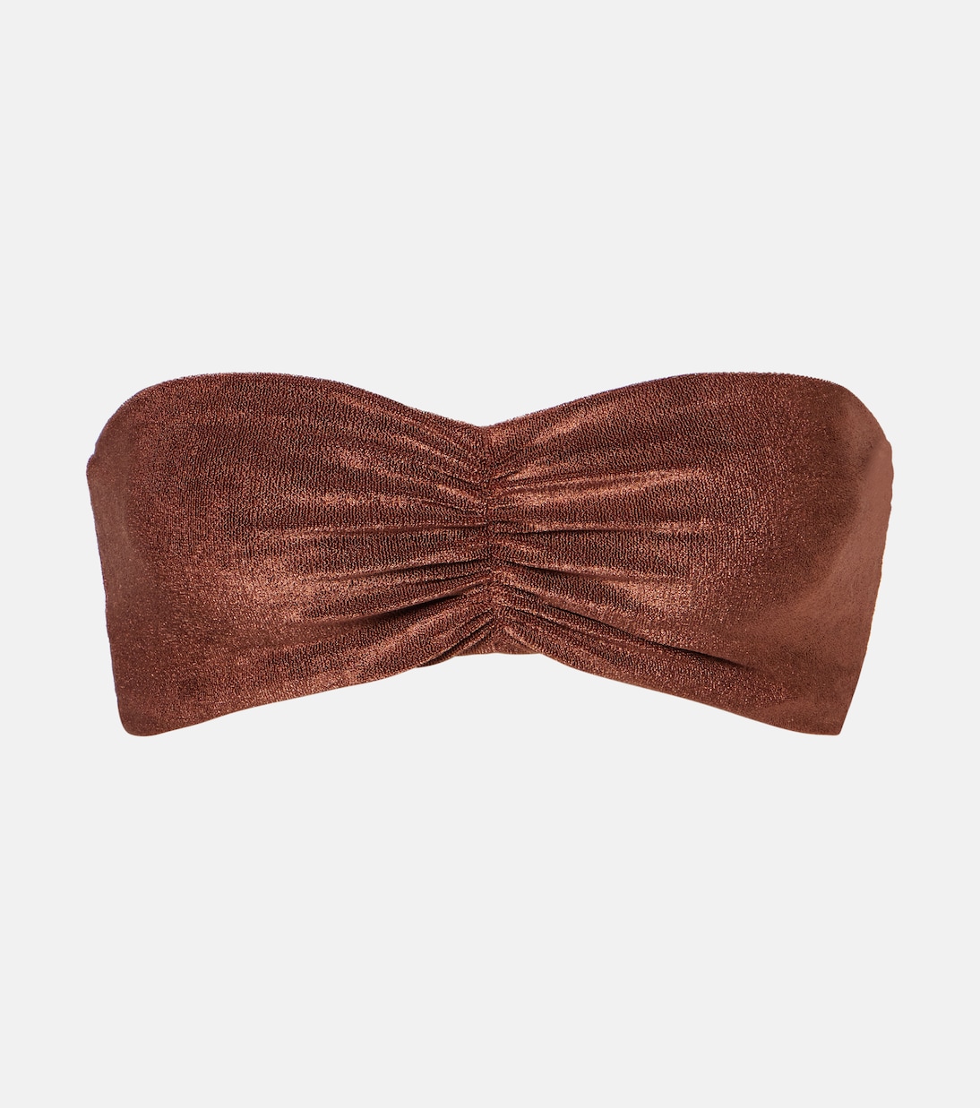 Terry bandeau bikini top | Jade Swim