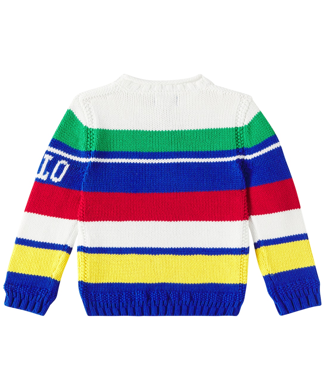 Pullover stile polo in cotone a righe | Polo Ralph Lauren Kids