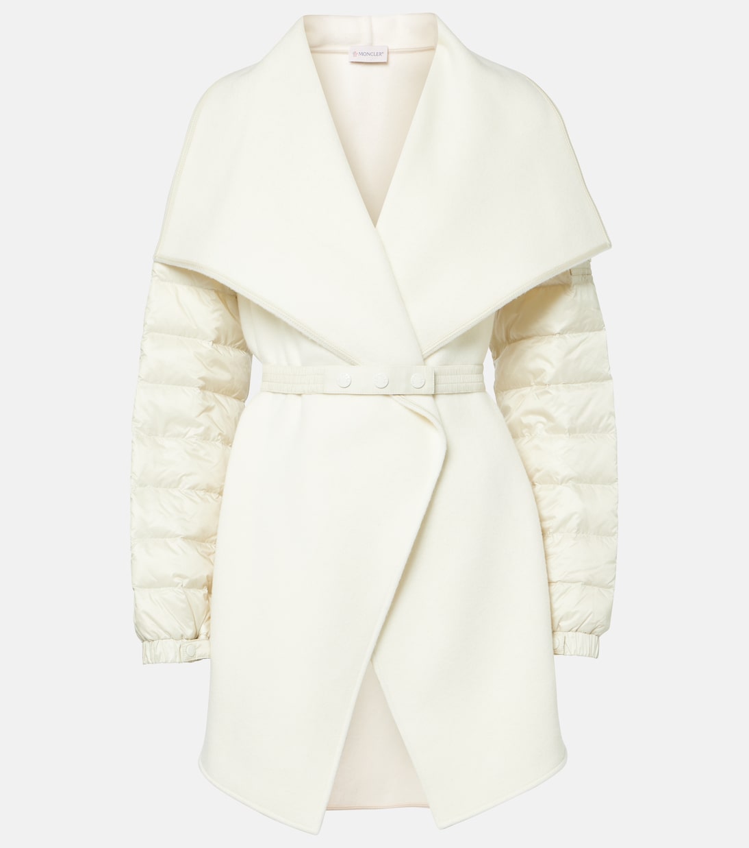 Mantella imbottita in feltro di misto lana | Moncler