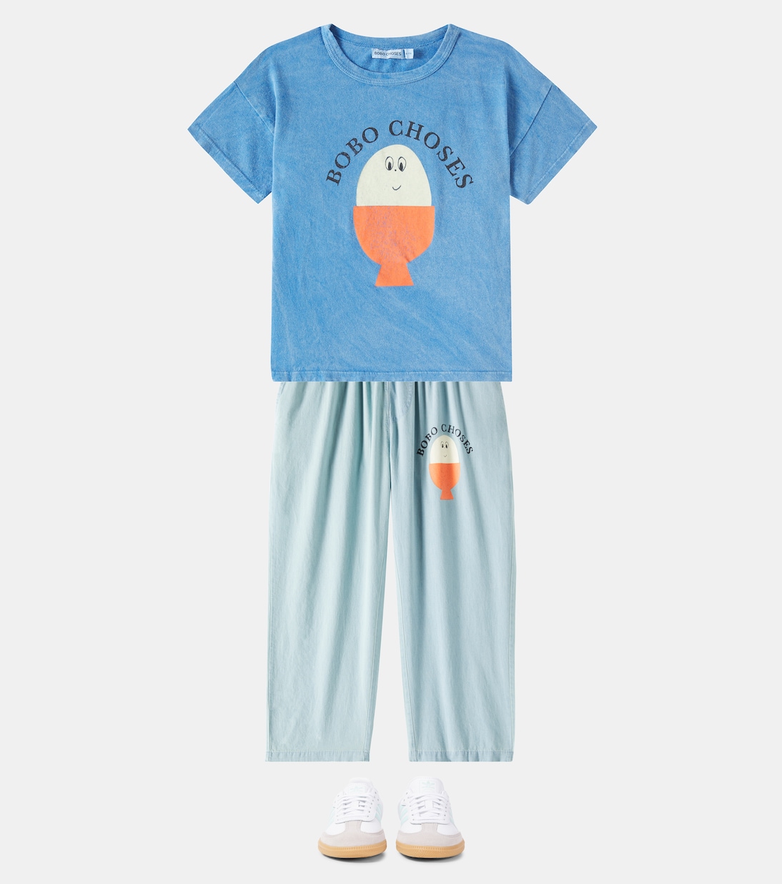 Camiseta Morning Egg de algodón | Bobo Choses