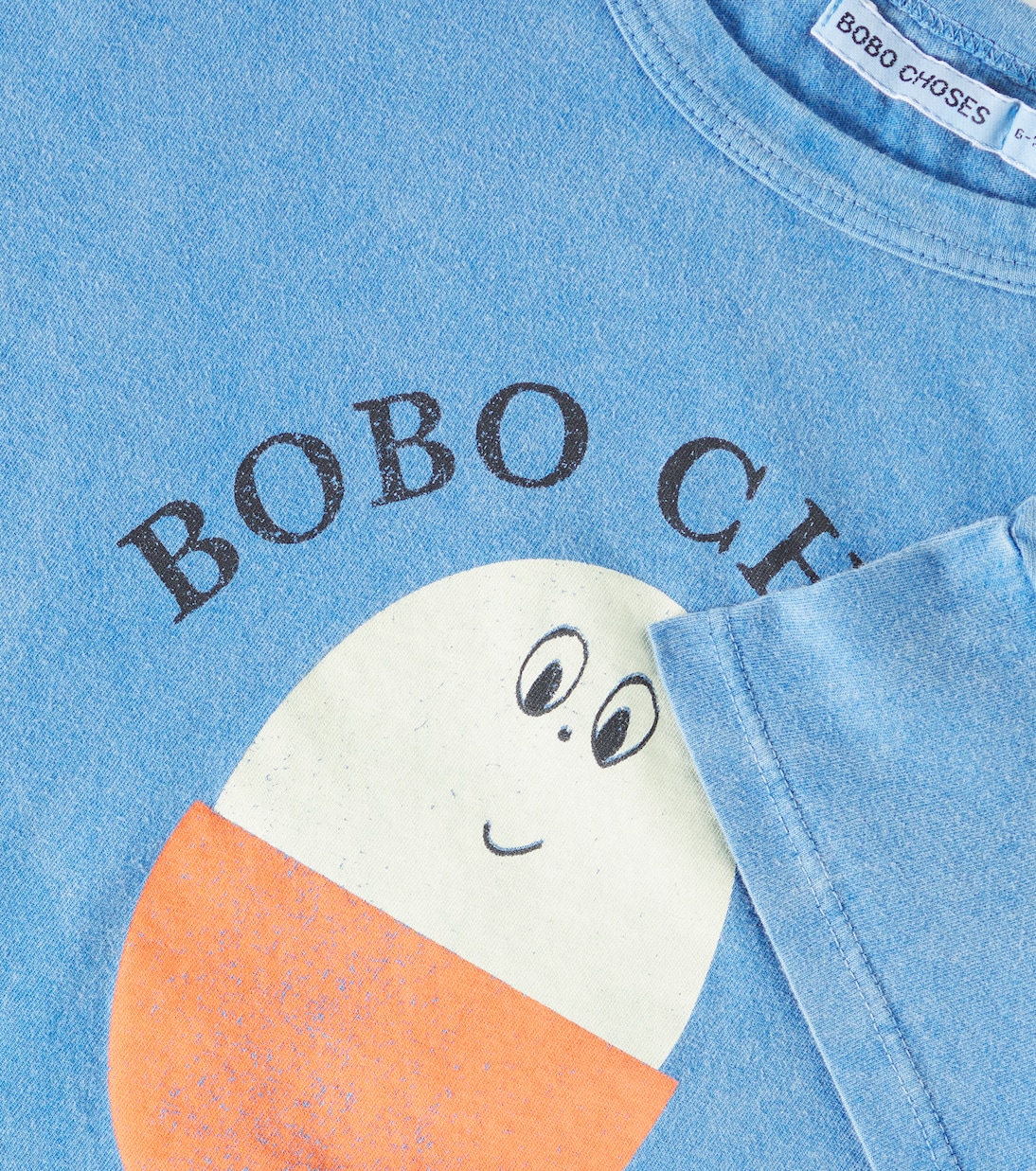 Camiseta Morning Egg de algodón | Bobo Choses