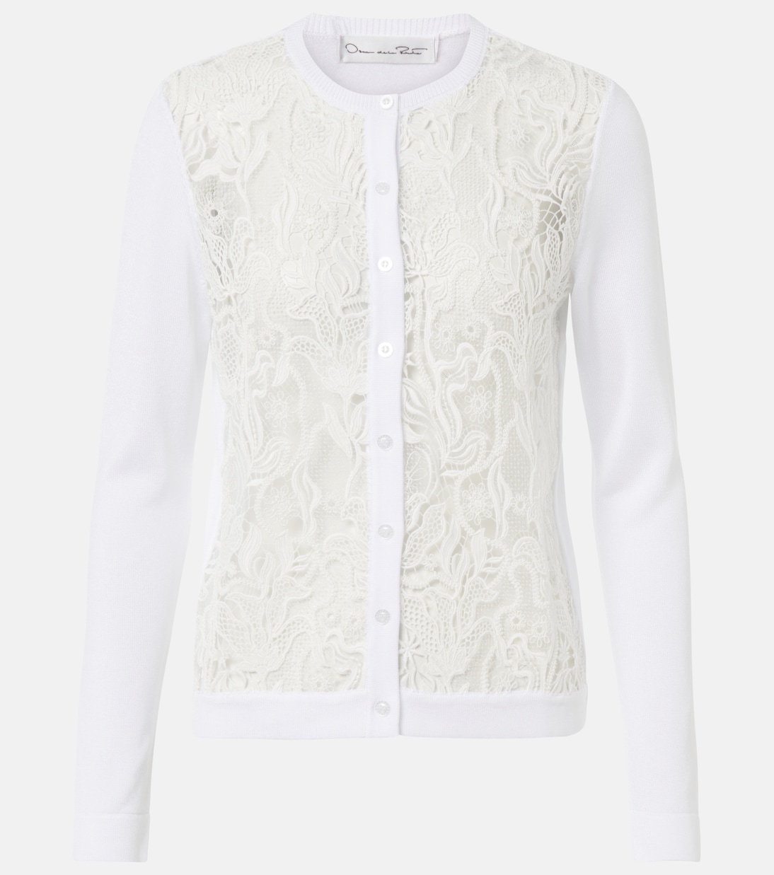 Cardigan in pizzo | Oscar de la Renta