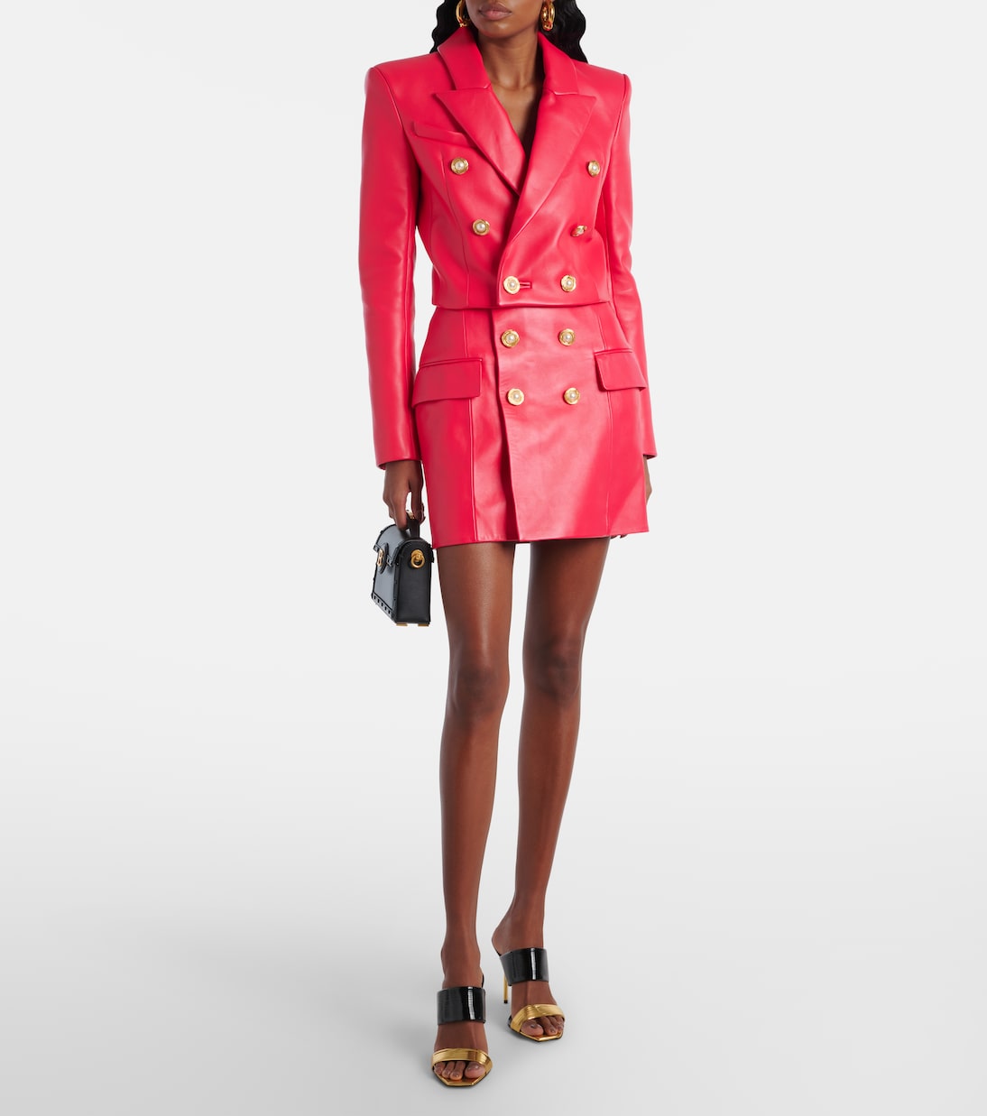 Mules PB in vernice e pelle | Balmain