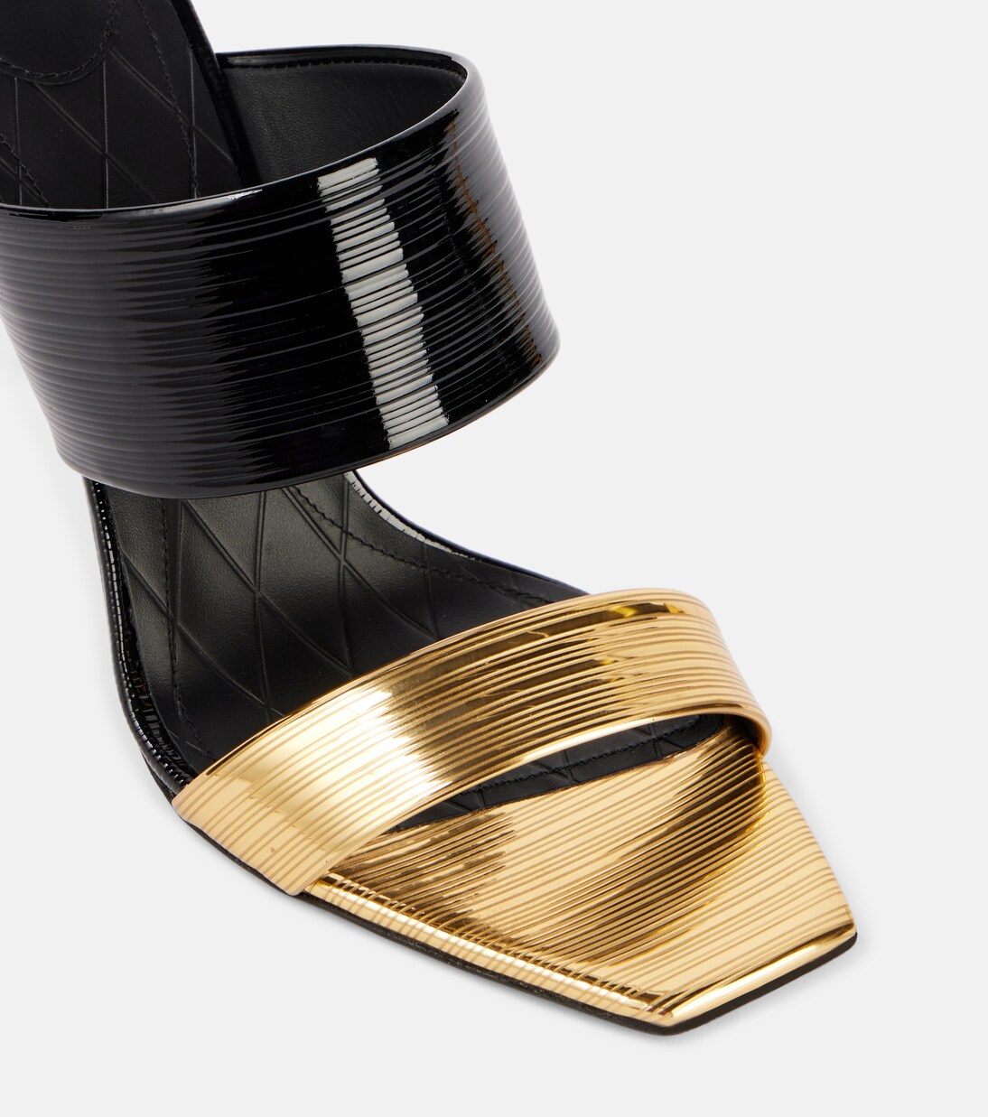 Mules PB in vernice e pelle | Balmain