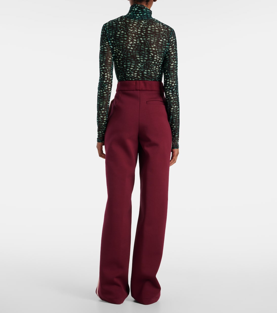 Pantaloni a gamba larga in misto cotone | Dries Van Noten