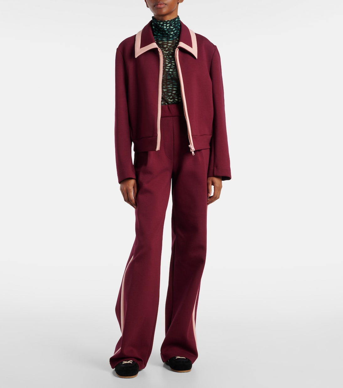 Pantaloni a gamba larga in misto cotone | Dries Van Noten