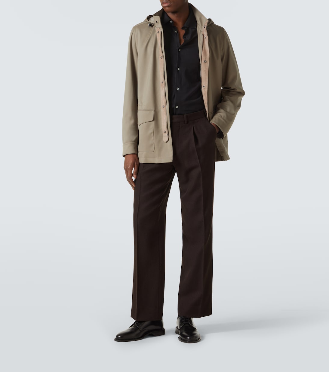 Wool field jacket  | Thom Sweeney