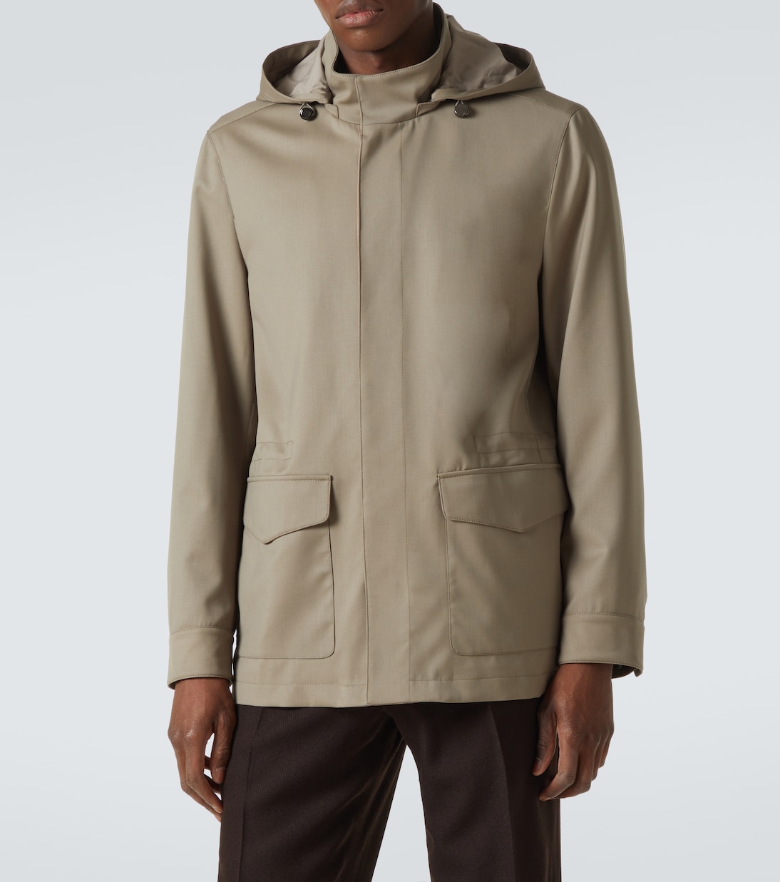 Wool field jacket  | Thom Sweeney