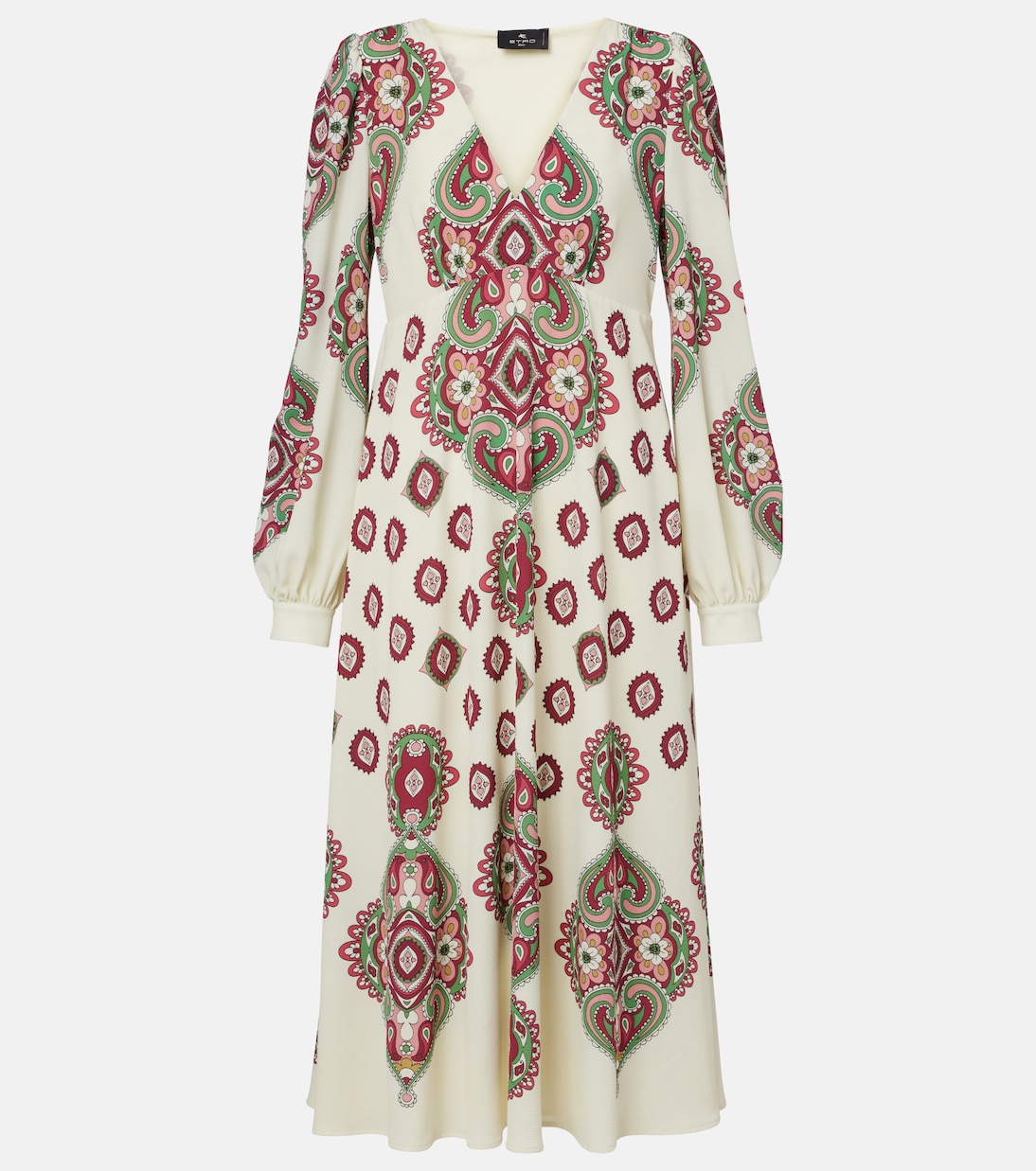 Abito midi con stampa paisley | Etro