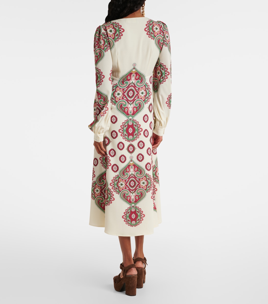 Abito midi con stampa paisley | Etro