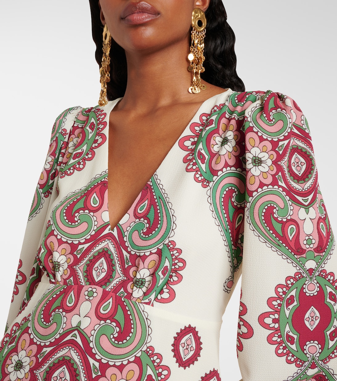 Abito midi con stampa paisley | Etro