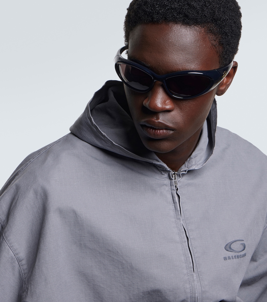 Ovale Sonnenbrille Sporty B Round AF | Balenciaga