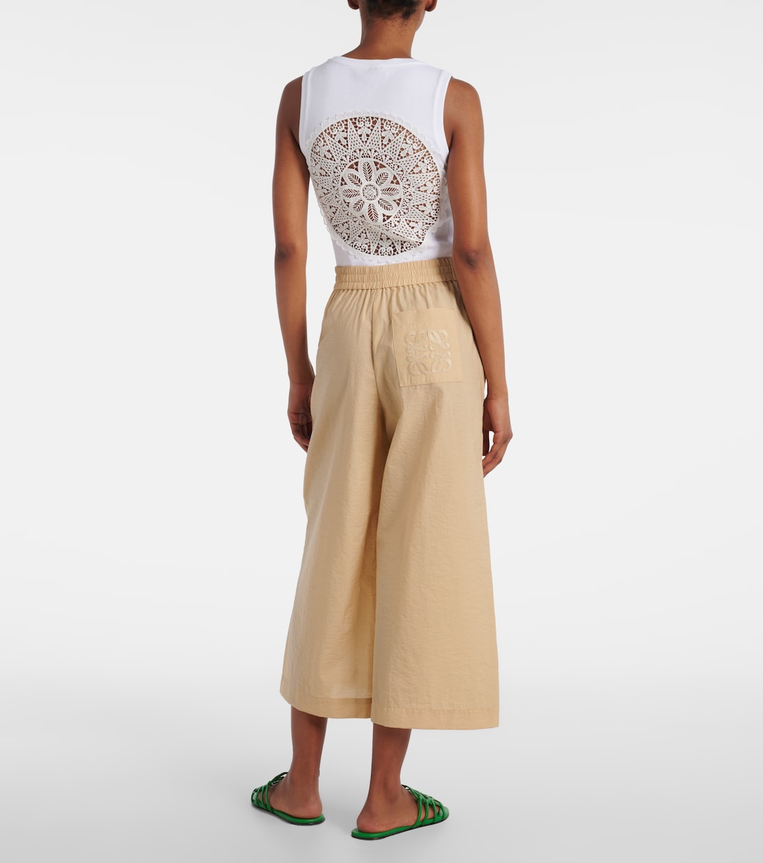 Jupe-culotte Paula's Ibiza en coton mélangé | Loewe