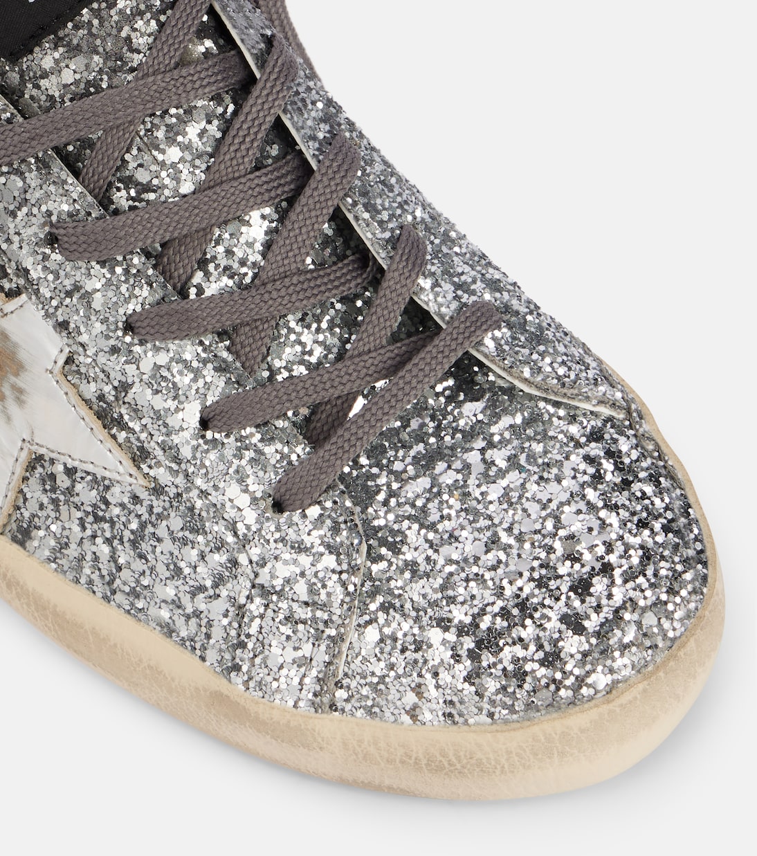 Sneakers Ball Star con glitter | Golden Goose