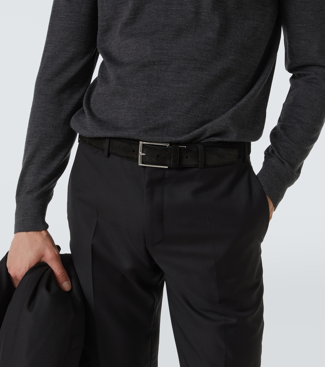 Suede belt | Canali