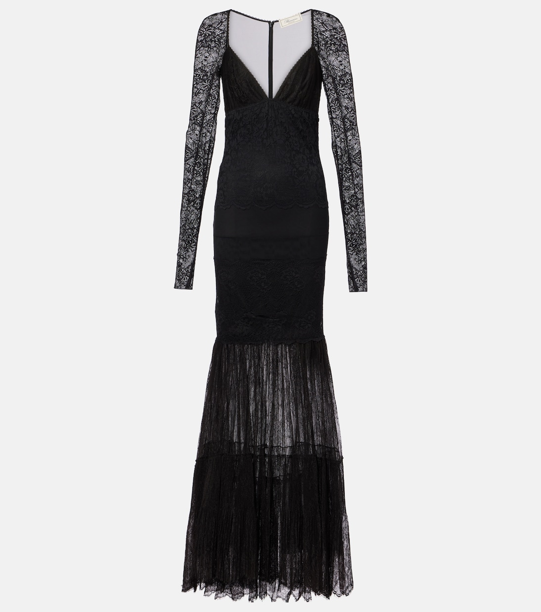 Robe longue en dentelle | Blumarine